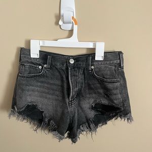 Black free people shorts